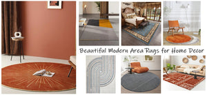 Modern Rugs, Living Room Modern Rugs, Geometric Modern Rugs, Contemporary Modern Rugs, Bedroom Rugs, Round Rugs under Coffee Table