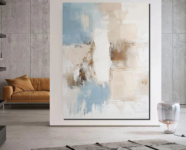 Hand Painted Acrylic Painting, Extra Large Paintings for Living Room, Oversized Wall Art Paintings, Modern Abstract Painting-Art Painting Canvas