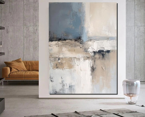 Oversized Wall Art Paintings, Modern Abstract Painting, Hand Painted Acrylic Painting, Extra Large Paintings for Living Room-Art Painting Canvas
