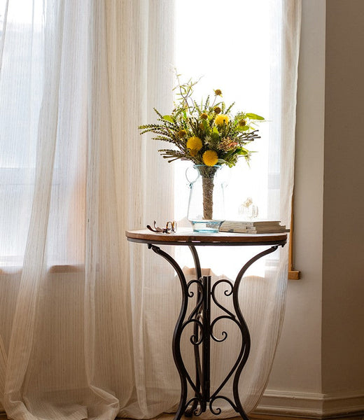 Beautiful Modern Artificial Flowers for Dining Room Table, Dandelion, Wheat Branch, Eucalyptus Globulus, Unique Flower Arrangement for Home Decoration-Art Painting Canvas