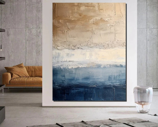 Huge Canvas Painting, Simple Painting Ideas, Living Room Wall Art Paintings, Modern Canvas Painting for Bedroom, Extra Large Paintings on Canvas-Art Painting Canvas