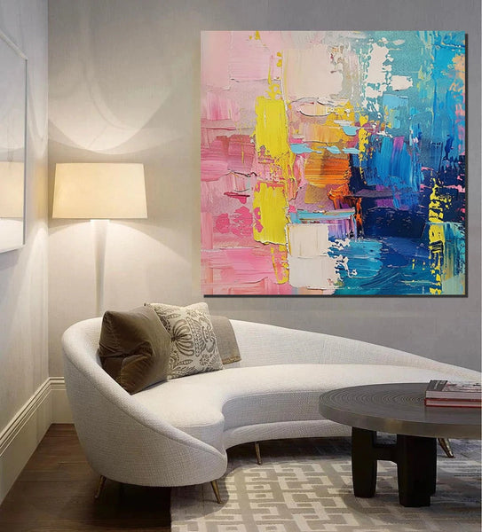 Oversized Modern Art, Canvas Paintings for Living Room, Large Wall Art for Bedroom, Contemporary Modern Paintings, Hand Painted Art Paintings-Art Painting Canvas