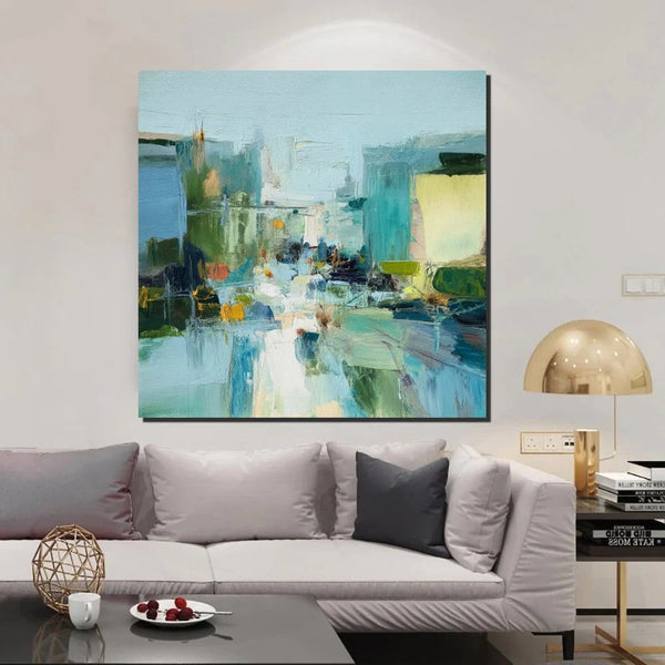 Abstract Wall Art on Canvas, Modern Paintings for Bedroom, Hand Painted Canvas Art, Contemporary Art on Canvas, Original Acrylic Paintings-Art Painting Canvas