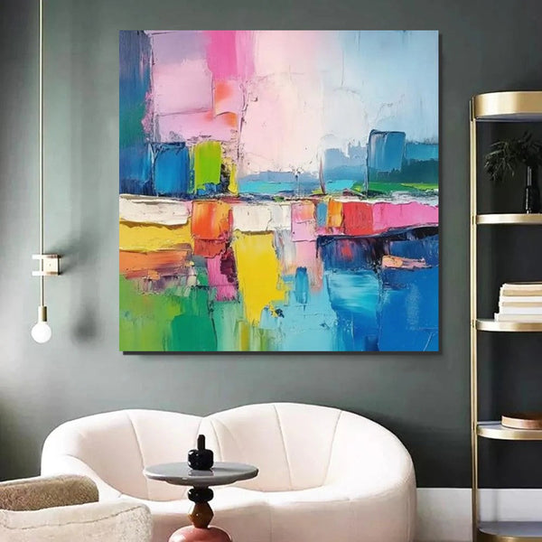 Living Room Large Wall Art, Modern Paintings for Bedroom, Heavy Texture Canvas Art, Contemporary Art on Canvas, Heavy Texture Paintings, Original Art Paintings-Art Painting Canvas