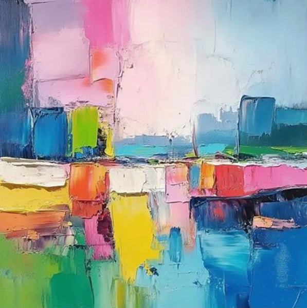 Living Room Large Wall Art, Modern Paintings for Bedroom, Heavy Texture Canvas Art, Contemporary Art on Canvas, Heavy Texture Paintings, Original Art Paintings-Art Painting Canvas