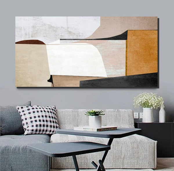 Simple Abstract Art, Original Acrylic Paintings, Hand Painted Canvas Art, Modern Paintings for Bedroom, Modern Living Room Art Ideas, Buy Art Online-Art Painting Canvas