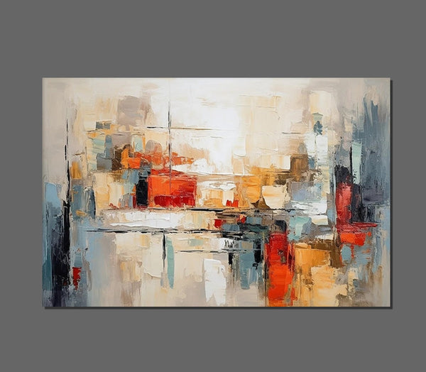 Original Acrylic Paintings, Modern Canvas Art, Modern Paintings for Bedroom, Oversized Wall Art for Living Room, Hand Painted Canvas Artwork-Art Painting Canvas