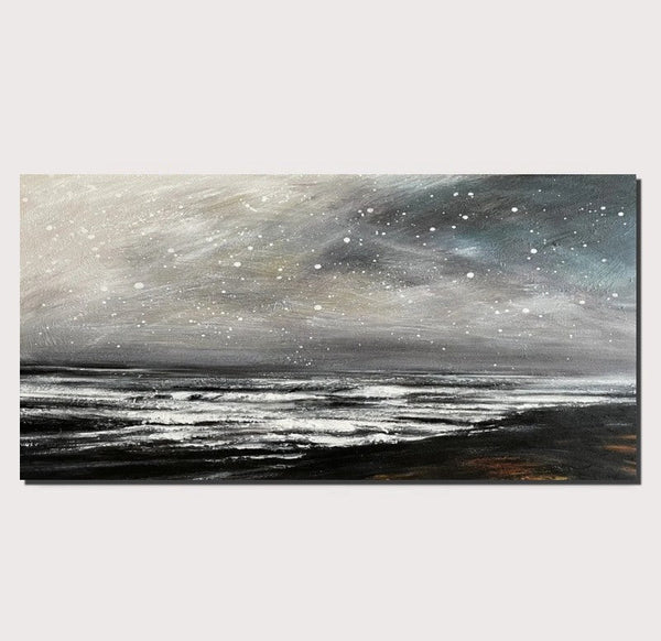 Modern Contemporary Abstract Artwork, Extra Large Wall Art Painting, Acrylic Painting for Living Room, Heavy Texture Paintings-Art Painting Canvas