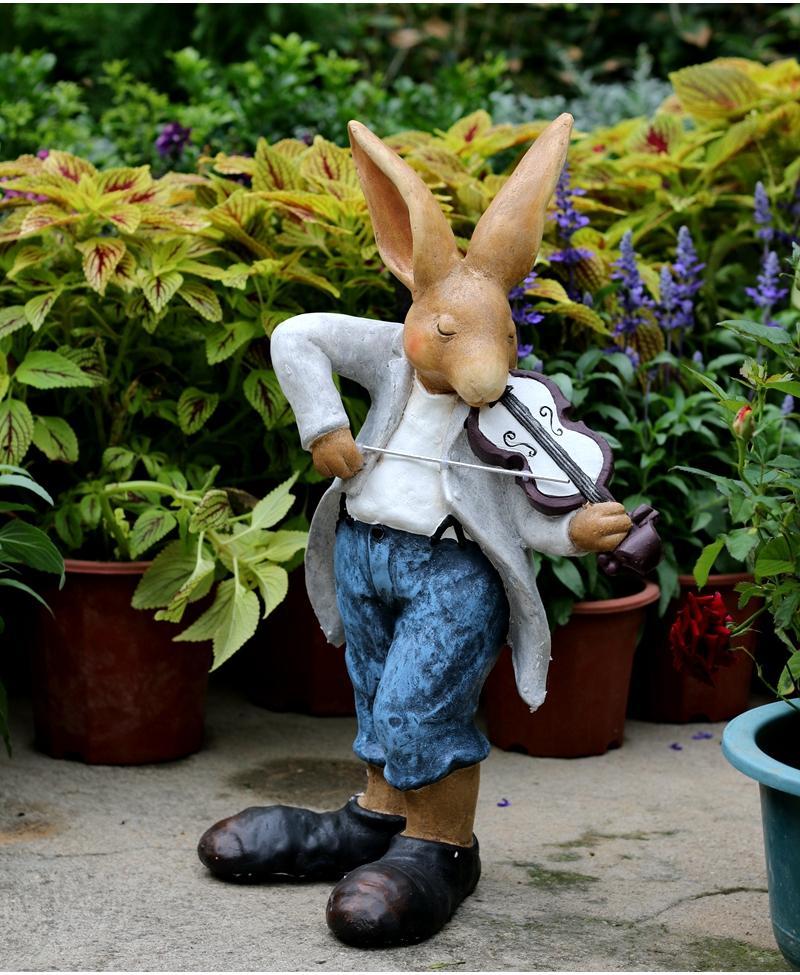 peter rabbit plant pot Bunny Flower Pot, Villa Outdoor Decor Gardening Ideas, House Warming G – Art Painting Canvas