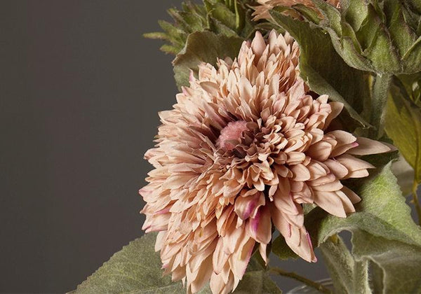 Large Gerberas Artificial Flowers, Autumn Arrangement, Table centerpiece, Sunflower-Art Painting Canvas