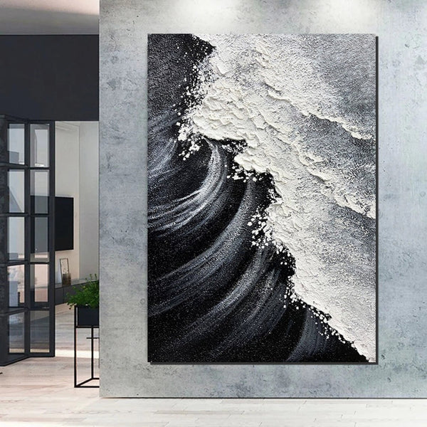 Heavy Texture Acrylic Paintings, Canvas Painting Ideas for Bedroom, Large Abstract Canvas Paintings, Hand Painted Wall Painting