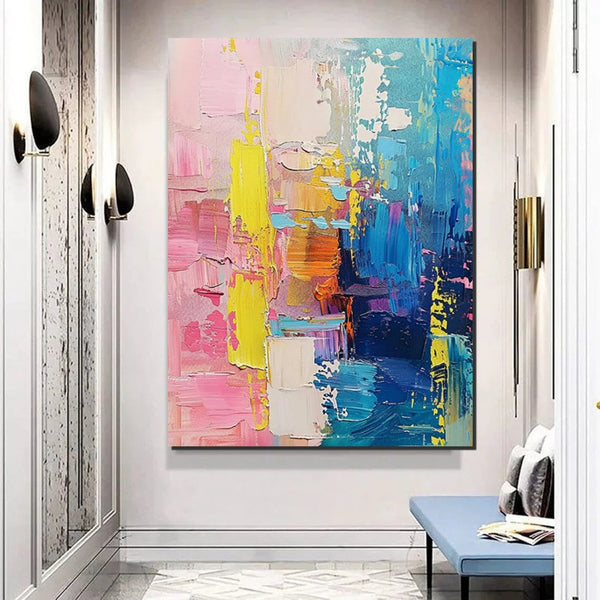 Contemporary Canvas Art, Modern Paintings for Bedroom, Large Wall Art for Living Room, Hand Painted Wall Paintings, Original Abstract Art-Art Painting Canvas