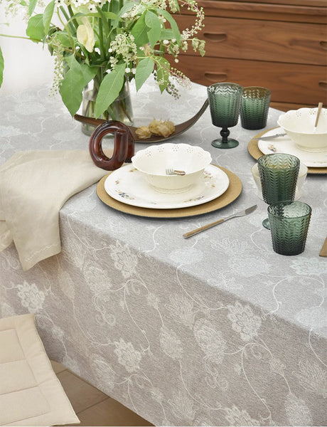 Rustic Table Covers for Kitchen, Country Farmhouse Tablecloth, Square Tablecloth for Round Table, Large Rectangle Tablecloth for Dining Room Table-Art Painting Canvas