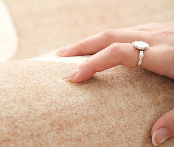 Abstract Modern Rugs for Living Room, Contemporary Modern Rugs Next to Bed, Geometric Modern Rugs under Dining Room Table, Brown Modern Carpets for Office-Art Painting Canvas