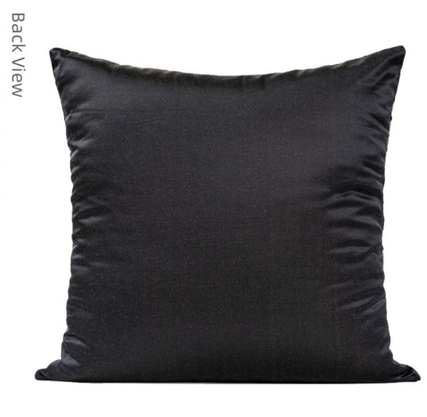 Geomeric Contemporary Pillows, Abstract Decorative Throw Pillows, Square Modern Throw Pillows for Couch, Large Simple Throw Pillow for Interior Design-Art Painting Canvas