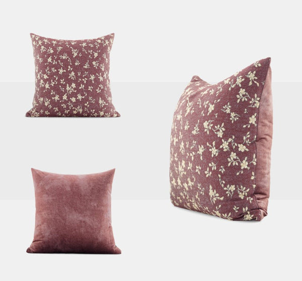 Embroidery Decorative Sofa Pillows, Large Throw Pillow for Interior Design, Luxury Decorative Throw Pillows for Couch, Large Square Modern Sofa Pillows for Living Room