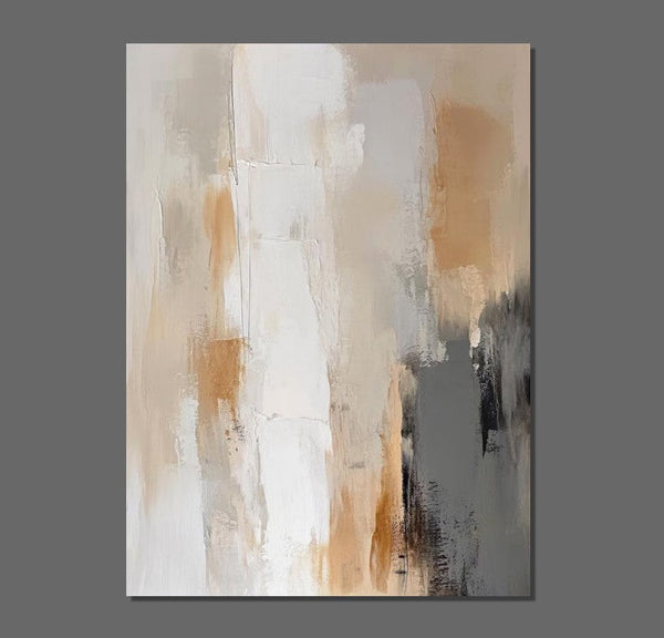 Living Room Wall Painting, Modern Artwork, Large Canvas Painting, Contemporary Wall Painting, Acrylic Painting for Dining Room-Art Painting Canvas