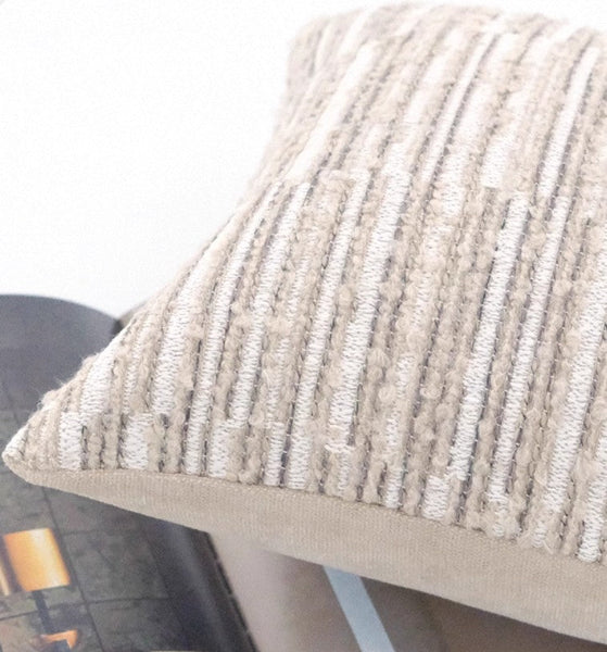 Luxury Modern Sofa Pillows, Large Square Pillows, Decorative Throw Pillows for Couch, Decorative Pillows for Living Room, Modern Throw Pillows