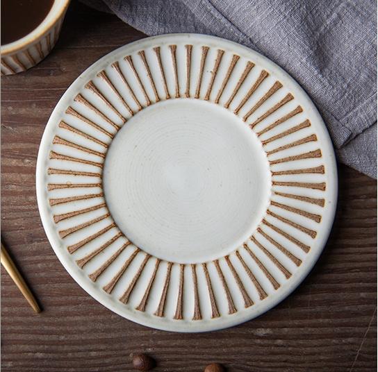 Breakfast Milk Cups, Latte Coffee Cup, Tea Cup, Coffee Cup and Saucer Set,Cappuccino Coffee Mug-Art Painting Canvas