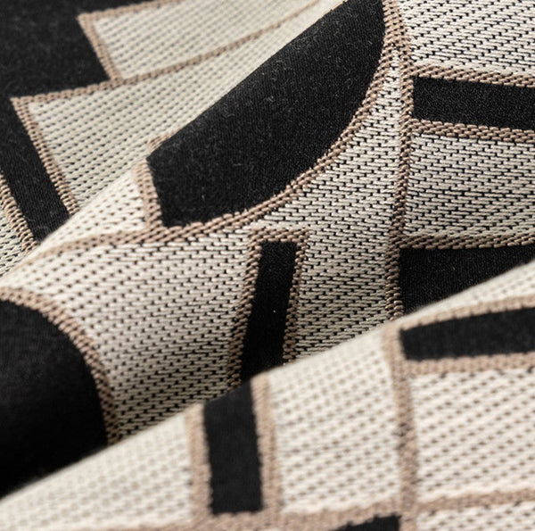 Geomeric Contemporary Pillows, Abstract Decorative Throw Pillows, Square Modern Throw Pillows for Couch, Large Simple Throw Pillow for Interior Design-Art Painting Canvas