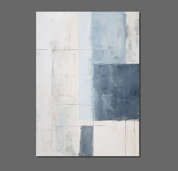 Modern Contemporary Abstract Artwork, Palette Knife Paintings, Extra Large Acrylic Painting, Simple Modern Art, Living Room Wall Art Painting-Art Painting Canvas