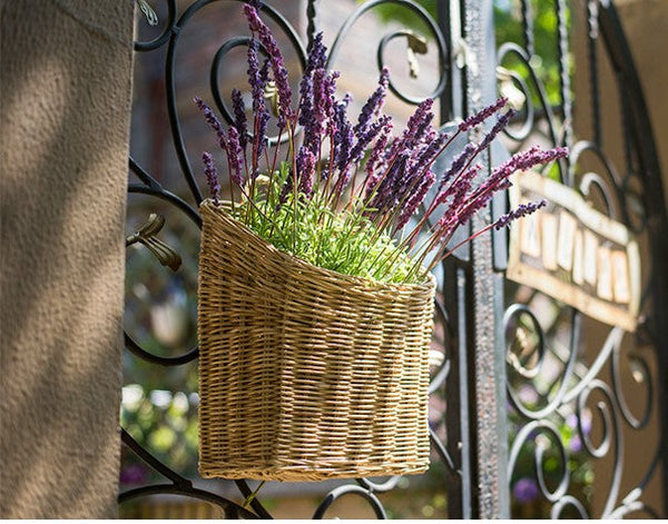 Lavender Flowers, Spring Artificial Floral for Dining Room, Bedroom Flower Arrangement Ideas, Simple Modern Floral Arrangement Ideas for Home Decoration-Art Painting Canvas