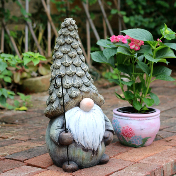 Garden Decoration Ideas, Garden Figure Sculpture Statues, Gnome Statue for Garden Ornaments, Villa Courtyard Decor, Outdoor Garden Decoration-Art Painting Canvas