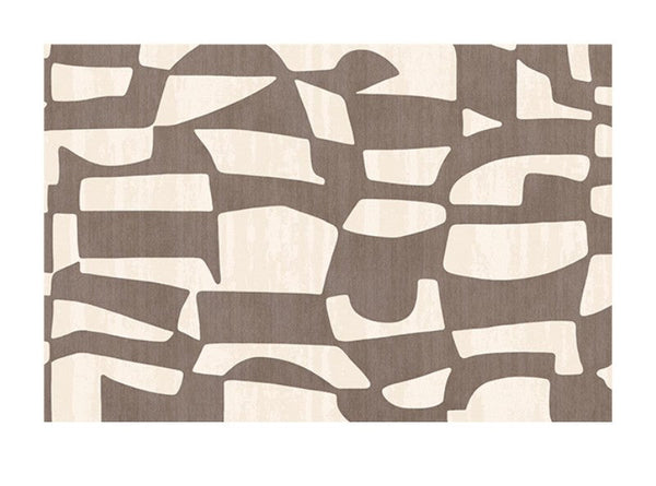 Abstract Contemporary Rugs for Bedroom, Modern Rugs under Sofa, Dining Room Floor Rugs, Modern Rug Ideas for Living Room-Art Painting Canvas