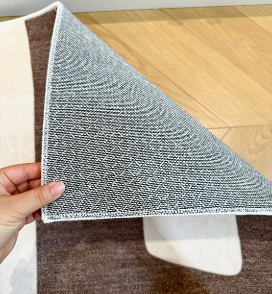 Abstract Contemporary Rugs for Bedroom, Modern Rugs under Sofa, Dining Room Floor Rugs, Modern Rug Ideas for Living Room-Art Painting Canvas