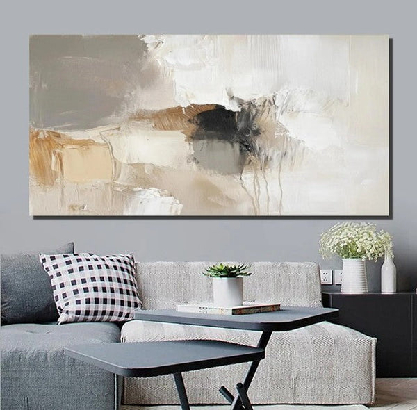 Hand Painted Wall Art Painting, Large Modern Acrylic Painting, Contemporary Canvas Artwork, Abstract Wall Art Paintings, Modern Art for Dining Room-Art Painting Canvas