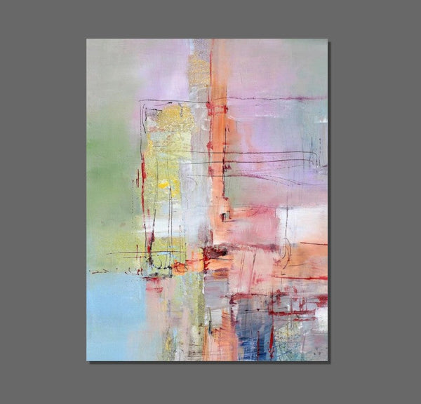 Abstract Acrylic Paintings for Living Room, Buy Paintings Online, Contemporary Canvas Wall Art, Modern Contemporary Artwork-Art Painting Canvas