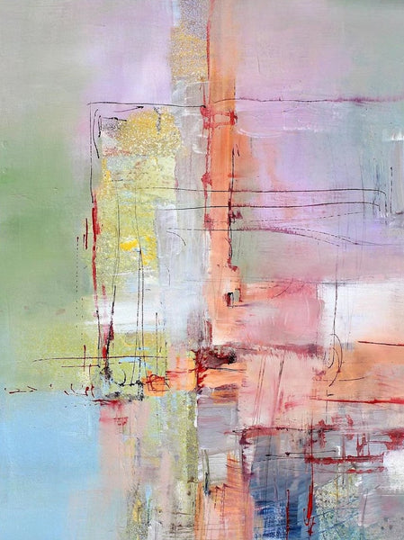 Abstract Acrylic Paintings for Living Room, Buy Paintings Online, Contemporary Canvas Wall Art, Modern Contemporary Artwork-Art Painting Canvas