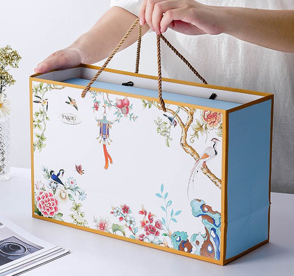 Elegant Oriental Pheasant Ceramic Cups, Beautiful Bird Pattern Tea Cups, Creative Bone China Porcelain Tea Cup Set, Unique Tea Cups and Saucers in Gift Box-Art Painting Canvas