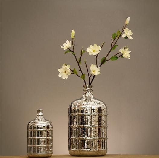 Artificial White Magnolia Stem, Artificial Flower, Silk Flowers, Flux Flowers, Artificial Floral-Art Painting Canvas
