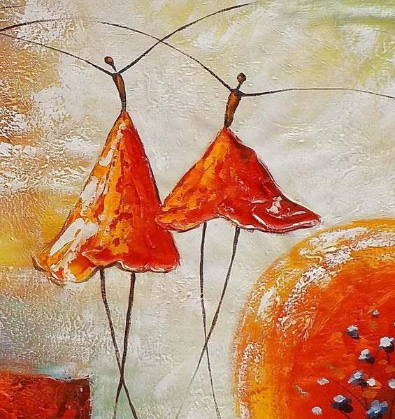 Simple Wall Art Ideas, Ballet Dancer Painting, Canvas Painting for Sale, Buy Abstract Painting Online, Acrylic Painting for Bedroom-Art Painting Canvas