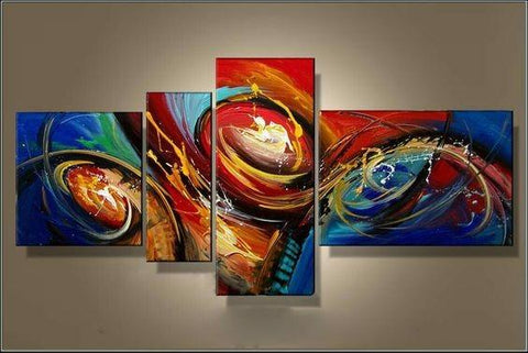 Contemporary Paintings, Large Painting Above Sofa, Modern Wall Art Paintings, Acrylic Art on Canvas, Abstact Painting for Living Room-Art Painting Canvas