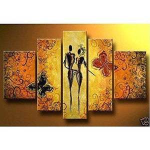Abstract Art of Love, Canvas Painting for Bedroom, Large Wall Art Paintings, Acrylic Abstract Painting, Huge Painting for Sale-Art Painting Canvas