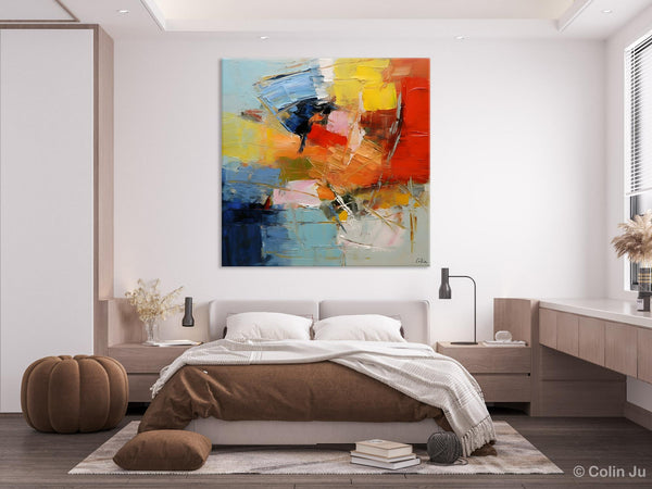 Oversized Canvas Paintings, Huge Wall Art Ideas for Living Room, Contemporary Acrylic Art, Original Abstract Art, Hand Painted Canvas Art-Art Painting Canvas