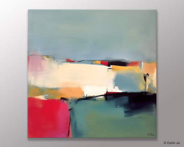 Contemporary Abstract Artwork, Acrylic Painting for Living Room, Oversized Wall Art Paintings, Original Modern Paintings on Canvas-Art Painting Canvas