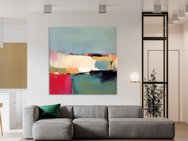Contemporary Abstract Artwork, Acrylic Painting for Living Room, Oversized Wall Art Paintings, Original Modern Paintings on Canvas-Art Painting Canvas