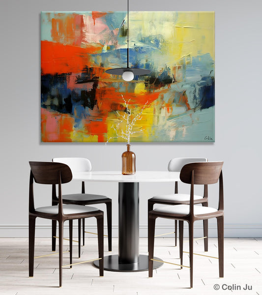 Modern Canvas Painting, Living Room Wall Art Ideas, Buy Abstract Art Online, Heavy Texture Art, Original Acrylic Painting on Canvas-Art Painting Canvas
