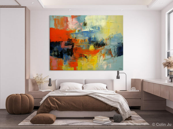 Modern Canvas Painting, Living Room Wall Art Ideas, Buy Abstract Art Online, Heavy Texture Art, Original Acrylic Painting on Canvas-Art Painting Canvas