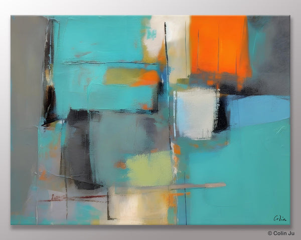 Original Canvas Art, Large Wall Art Painting for Bedroom, Contemporary Acrylic Painting on Canvas, Oversized Modern Abstract Wall Paintings-Art Painting Canvas