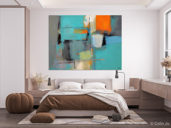 Original Canvas Art, Large Wall Art Painting for Bedroom, Contemporary Acrylic Painting on Canvas, Oversized Modern Abstract Wall Paintings-Art Painting Canvas