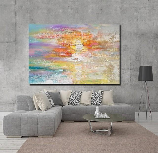 Wall Art Paintings, Simple Modern Art, Simple Abstract Painting, Large Paintings for Bedroom, Buy Paintings Online-Art Painting Canvas