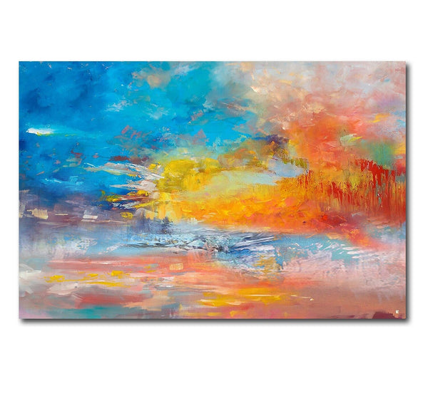 Large Paintings for Living Room, Buy Paintings Online, Wall Art Paintings for Bedroom, Simple Modern Art, Simple Abstract Art-Art Painting Canvas