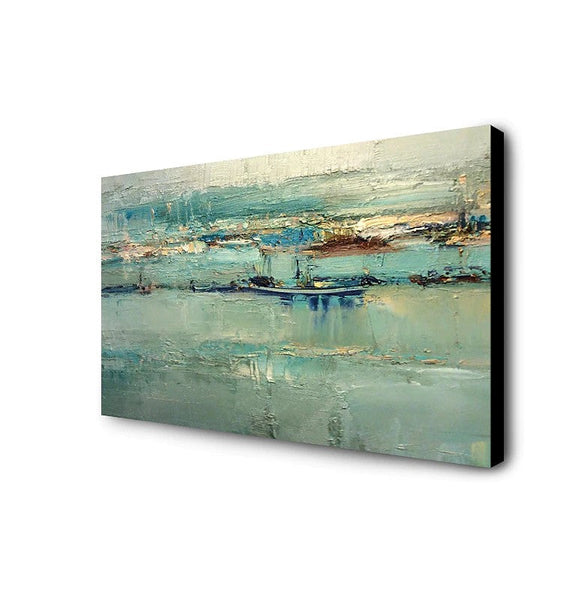 Hand Painted Wall Art, Acrylic Paintings for Living Room, Simple Painting Ideas for Office, Large Painting on Canvas-Art Painting Canvas