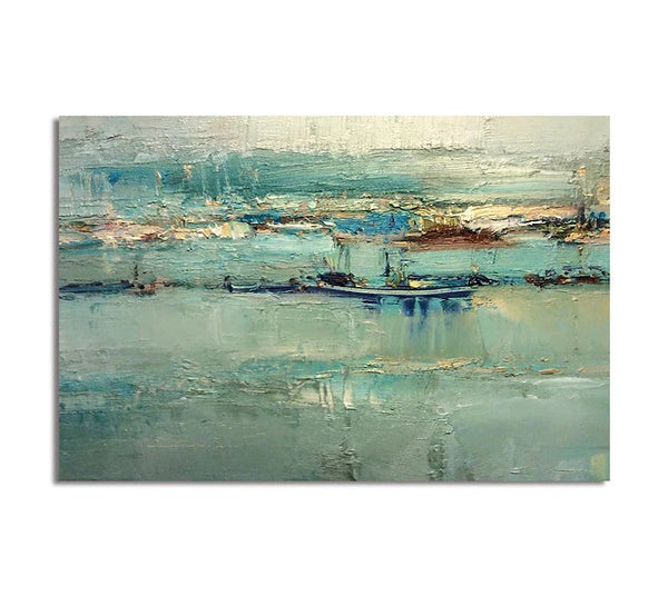 Hand Painted Wall Art, Acrylic Paintings for Living Room, Simple Painting Ideas for Office, Large Painting on Canvas-Art Painting Canvas