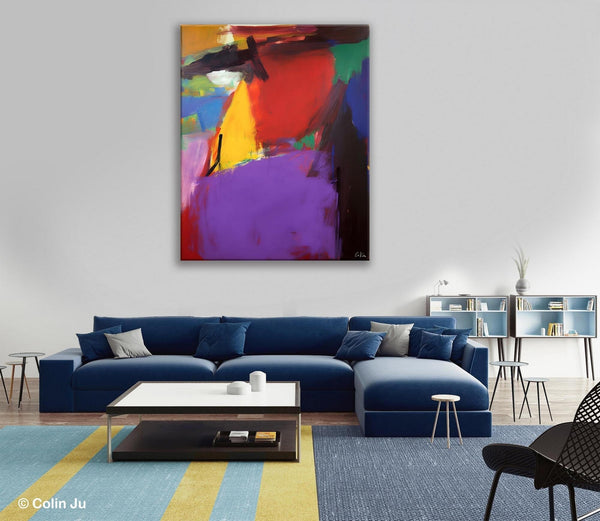 Abstract Painting on Canvas, Extra Large Abstract Painting for Living Room, Large Original Abstract Wall Art, Contemporary Acrylic Paintings-Art Painting Canvas