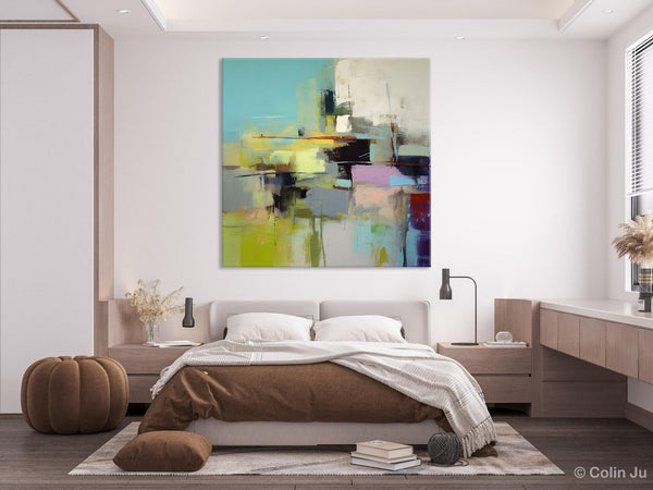 Original Modern Wall Art, Modern Canvas Paintings, Contemporary Canvas Art, Modern Acrylic Artwork, Large Abstract Painting for Bedroom-Art Painting Canvas